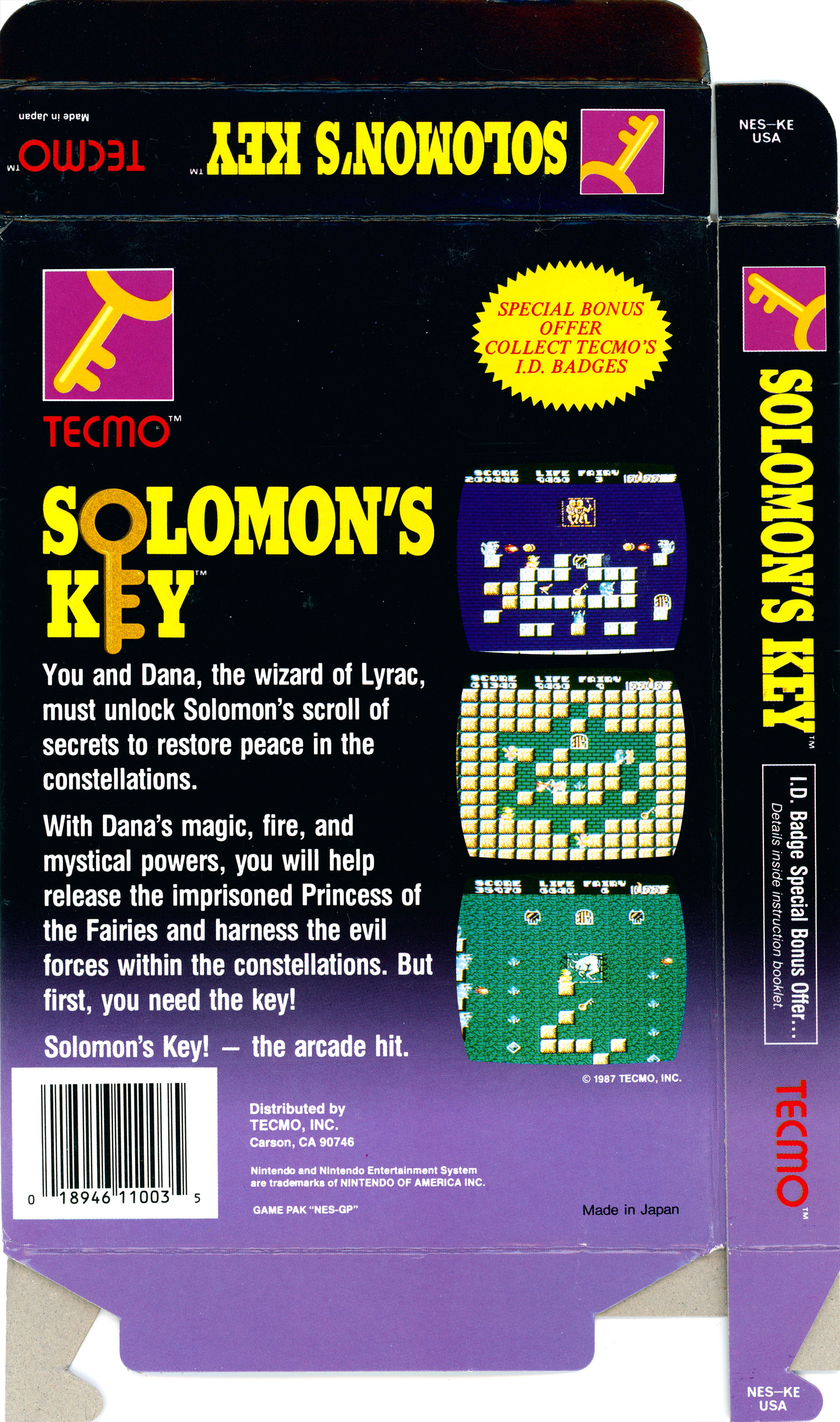 Solomon's Key – Gaming Alexandria
